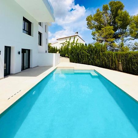 Calpe Villa Lujo Playa Piscina Jardin Barbacoa Ideal Familias Y Grupos Esterno foto