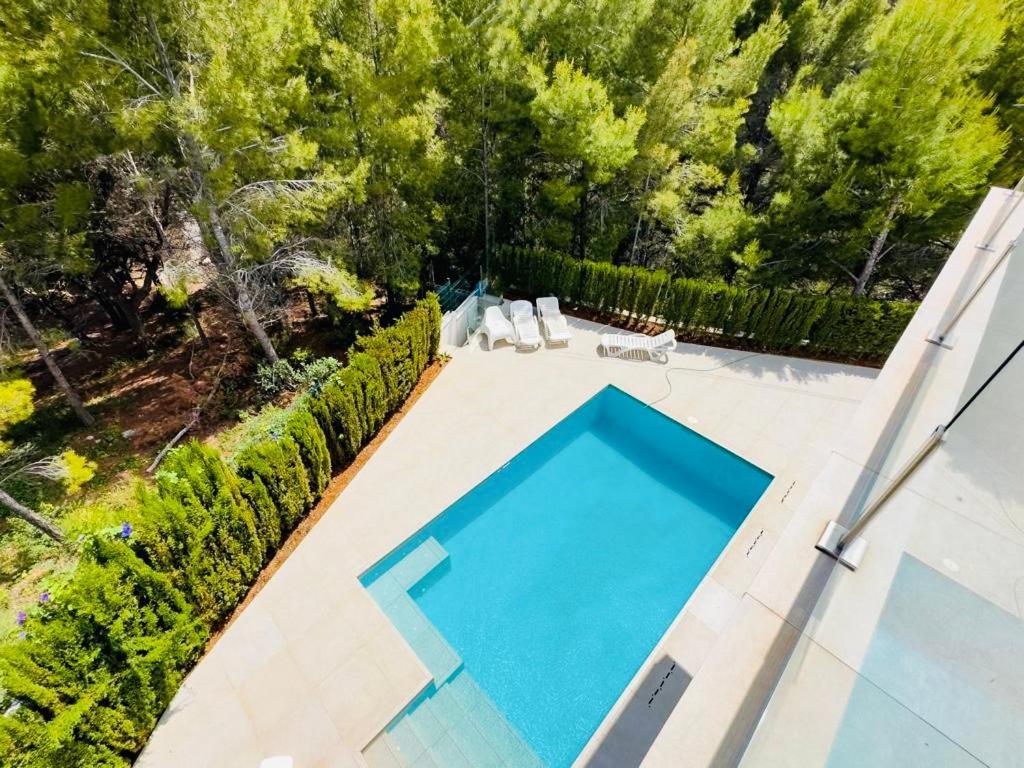 Calpe Villa Lujo Playa Piscina Jardin Barbacoa Ideal Familias Y Grupos Esterno foto